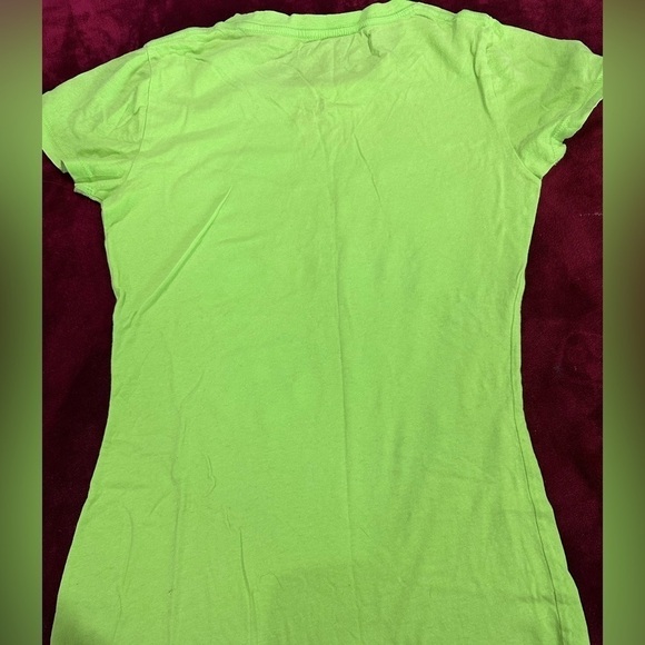 Disney Mickey and Mouse lime green Tee shirt - Picture 2 of 2